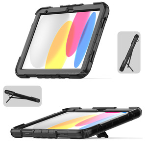 Shockproof Case for <strong>iPad</strong> 9th/ 8th/ 7th Generation 10.<strong>2</strong> Inch, Heavy Duty Protective <strong>Cover</strong> with Screen Protector, Shoulder Strap - Product Image 2