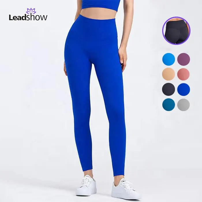 Mallas deportivas de compresión para mujer, pantalones de Yoga informales de cintura alta, con bolsillo en V, talla grande