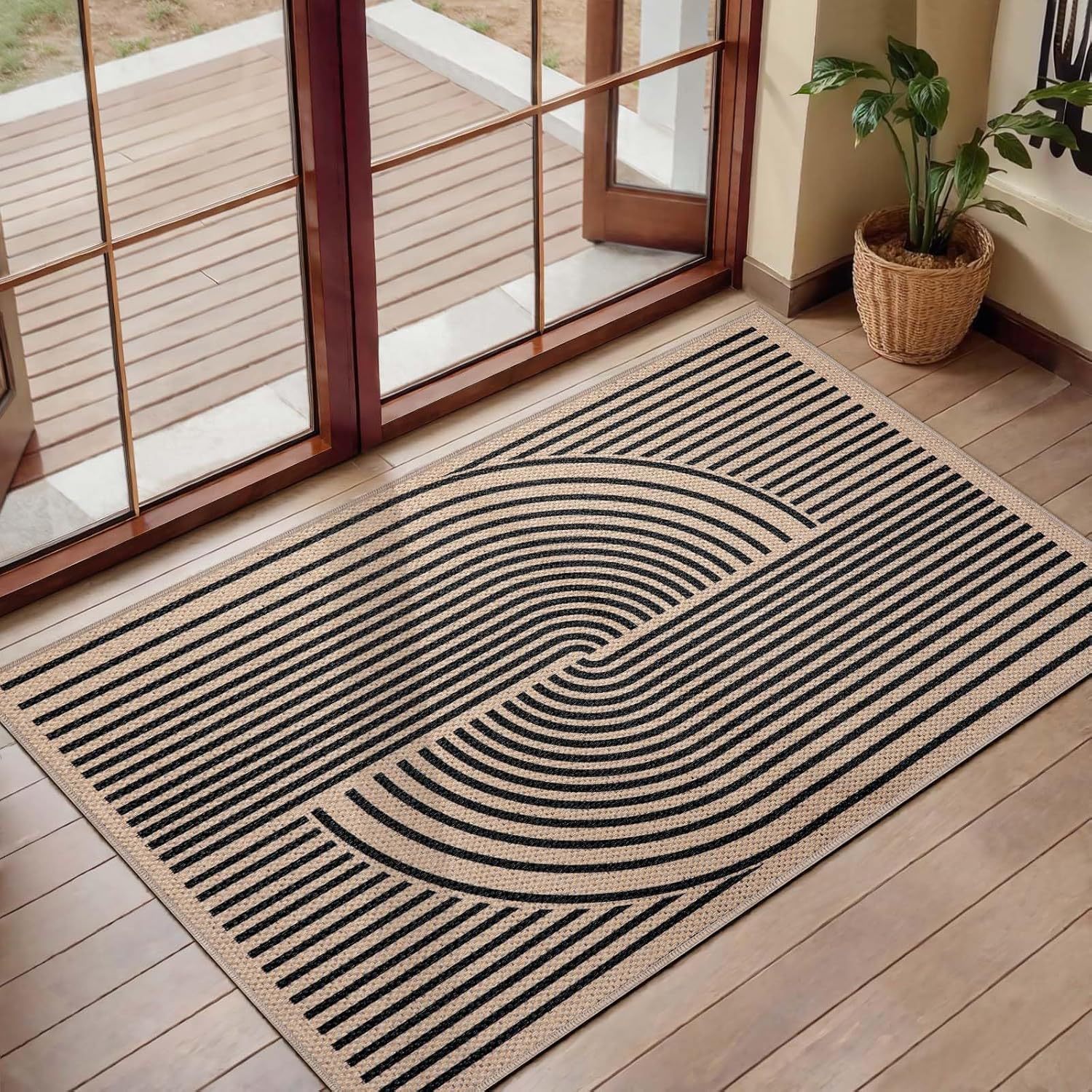 BYT-Striped Floor Mat 13