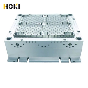 Caja plegable de paleta de plástico a granel plegable apilable grande y resistente/contenedor para almacenamiento - Product Image 4