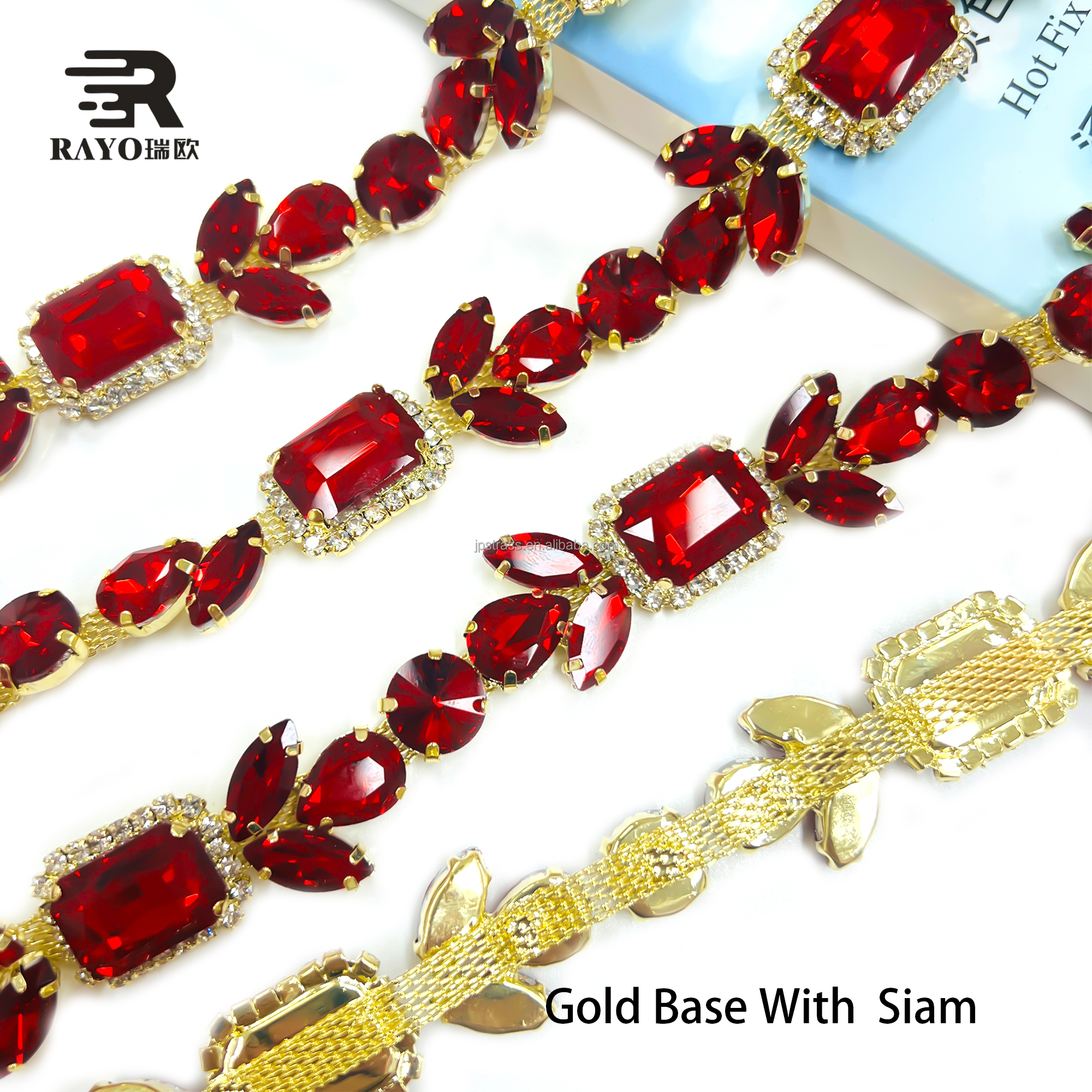 Gold base with siam