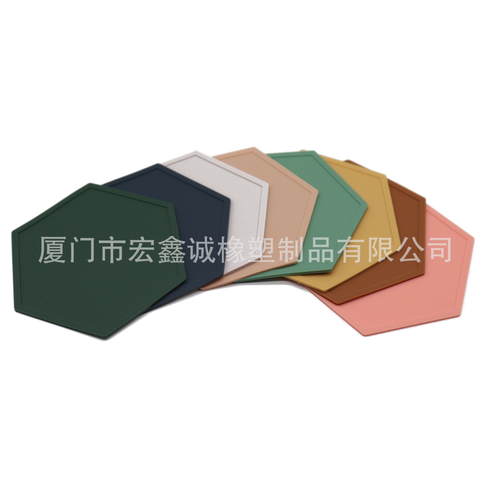 Hexagonal coasters