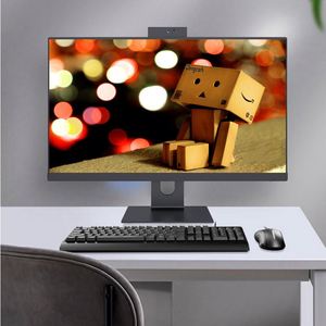 Todo en uno Mini Pc Pantalla de computadora Todo en uno Escritorio de 27 pulgadas con 27 juegos Monoblock Todo en uno PC 21,5 Computadora de escritorio - Product Image 1