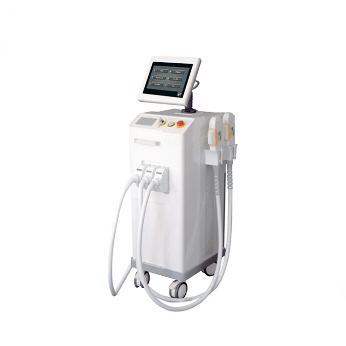 Máquina de remoção de pelos ipl, máquina profissional vertical de tratamento de acne pigmentação rejuvenescimento da pele