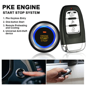 Dc 12v שלט רחוק להתחיל עבור bmw ניסן pke keyless לדחוף כפתור כניסת להפסיק מנוע מערכת