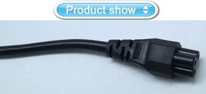 Ücretsiz örnek standart 220v ab AC güç kablosu 3Pin fiş CE 3 Pin güç kablosu bilgisayar için - Product Image 3