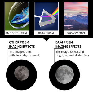 80mm büyük objektif lens 20X-60X yakınlaştırma Spotting kapsam BAK4 prizma Lens kuş izlerken avcılık monoküler teleskop - Product Image 3