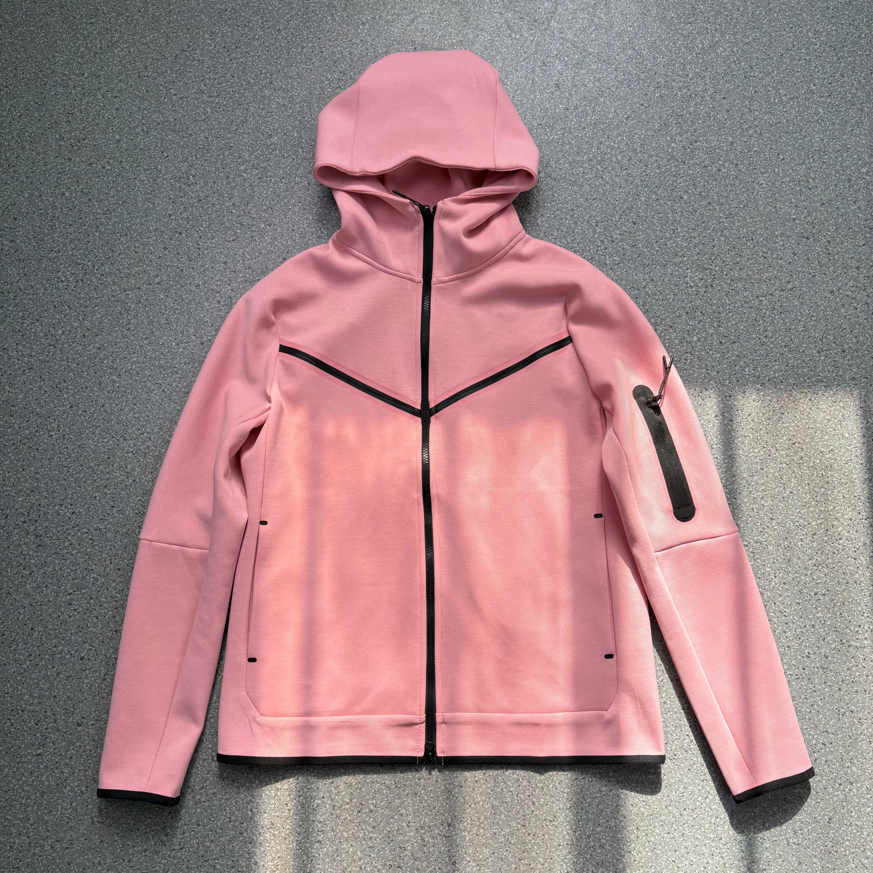 Pink hoodie