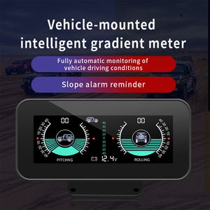 ELING <span class=keywords><strong>Digital</strong></span> Inclinometer <span class=keywords><strong>Clinometer</strong></span> Car Head Up Display Angle Slope Medidor com Volt Monitoramento para Off-Road Veículos para - Product Image 2