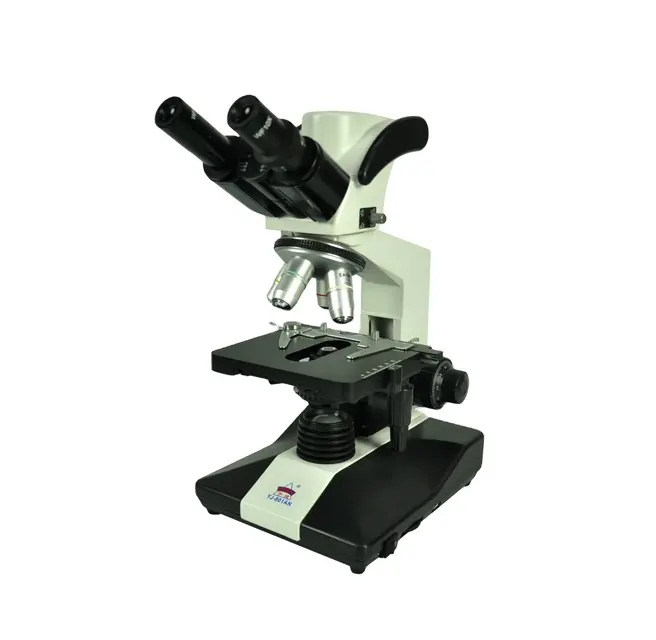 YJ-801DN Professionnel cellulaire bactérienne observer 1000X binoculaire numérique électrique carton microscope