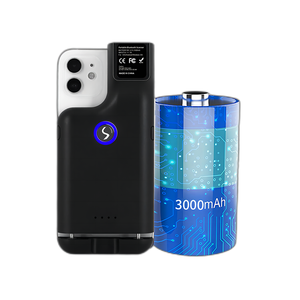 Portable Wireless Barcode Scanner for Warehouse Supermarket 1D 2D <strong>QR</strong> <strong>Code</strong> Reader USB Interface Cell Phone Back Clip Stock - Product Image 2