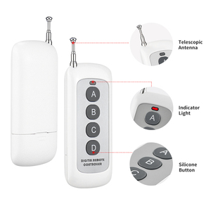 4 chiavi FSK codice di rotolamento con decodifica modulo ricevitore con telecomando per la luce di atmosfera di modifica auto blocco della porta di allarme - Product Image 6