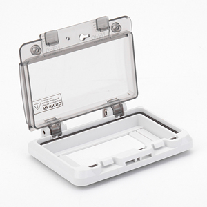 IP67防水6ウェイスイッチ配電ジャンクションボックス保護ウィンドウカバー電子機器エンクロージャーサイズ - Product Image 5