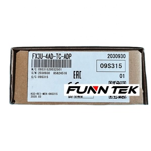 Mitsubishi-controlador de temperatura analógico PLC, módulo de entrada FX3U-4AD-TC-ADP termopar
