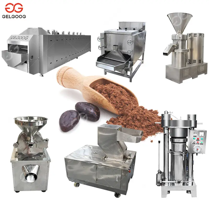 LFM-máquina de procesamiento Industrial de polvo de cacao, máquina de procesamiento Industrial eléctrico y automático