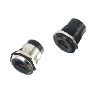 C tipo USB3.0 22mm metallo tondo Super cinque cavi di rete modulo di porte efficienti - Product Image 2