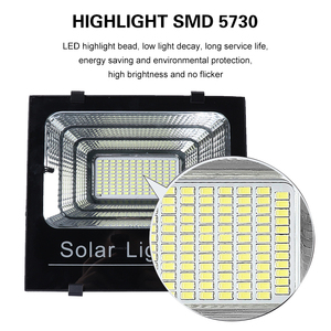 Luz de inundación solar exterior automática con control de foto LED integrado recargable más nuevo con sensor de movimiento con temporizador remoto - Product Image 5