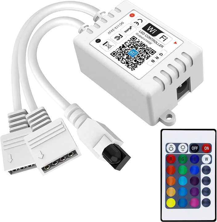 WiFi Wireless LED Smart Controller Android IOS Handy-App für RGB RGBW LED-Licht leisten 5050 LEDs 5V 12V Fernbedienung