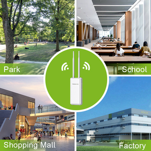 Hot người bán 300Mbps ngoài trời không dây 2.4GHz Wifi điểm truy cập với 24V PoE cung cấp điện 802.11b/g/n tiêu chuẩn - Product Image 5