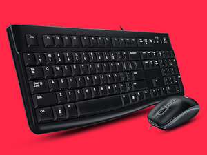 New Logitech MK120 Wired USB <strong>Keyboard</strong> and <strong>Mouse</strong> Set Home Office <strong>Computer</strong> Notebook Universal <strong>Mouse</strong> and <strong>Keyboard</strong> Set - Product Image 3