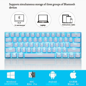RK61 Bulk Großhandel Programmierung Notebook Retro Gammer Office Tastatur Deutsch USB c Tastatur Wireless Gaming für Computer