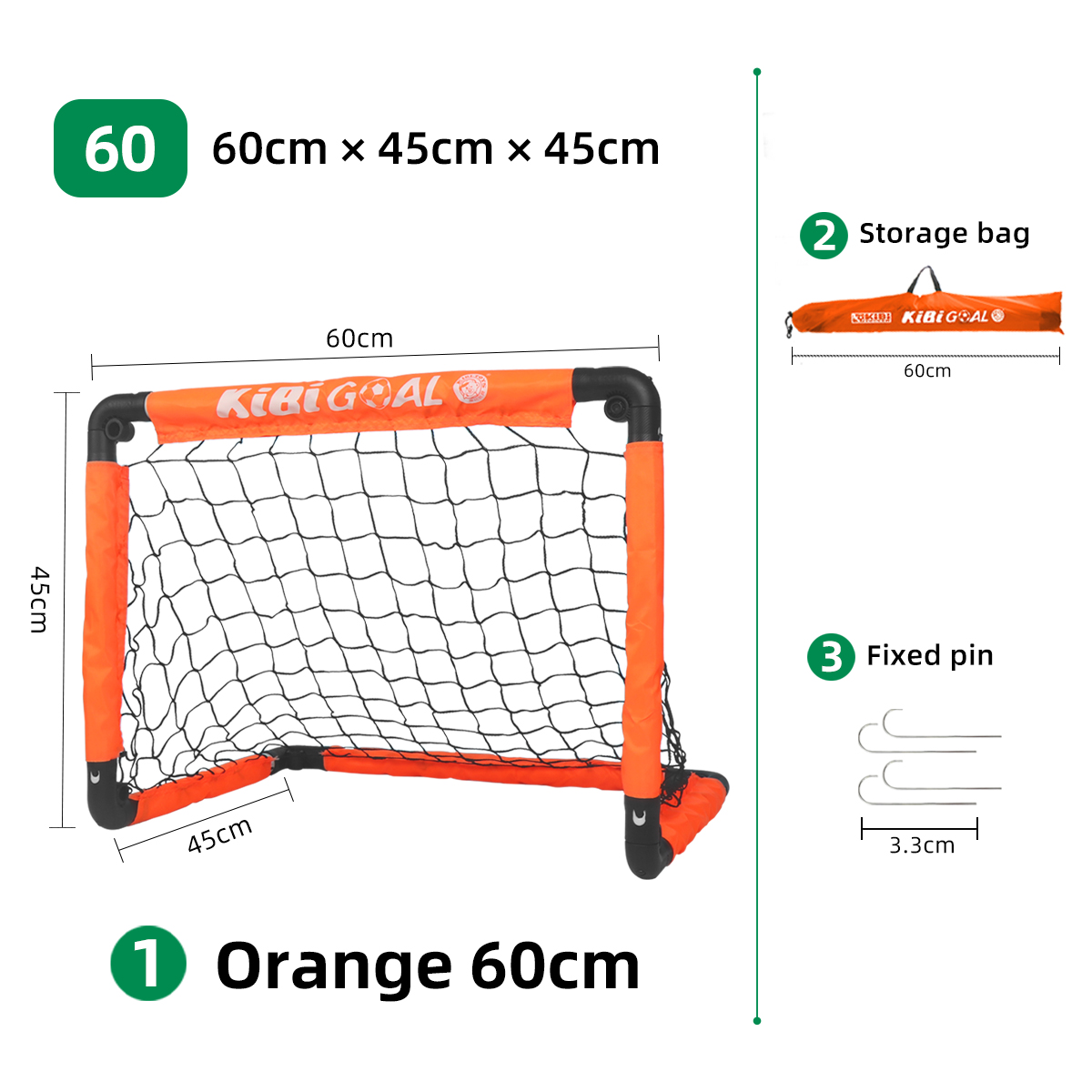 Orange 60*45*45cm
