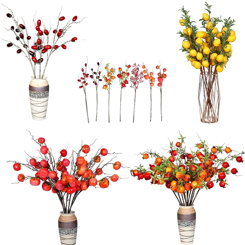 Espuma artificial para decoração, frutas e legumes, espuma artificial para decoração caseira