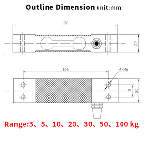 高精度計量センサー電子計量プラットフォームスケールセンサー - Product Image 6