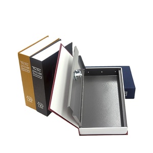 กล่องใส่หนังสือแบบพกพากล่องเซฟแบบใส่รหัสกล่องซ่อนของลับในบ้าน - Product Image 4