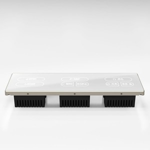 OEM fabbrica di controllo della rete Bluetooth Smart Light Touch pannello interruttore in vetro temperato Single Pole Hotel/uso domestico 250v Max. 10a - Product Image 3