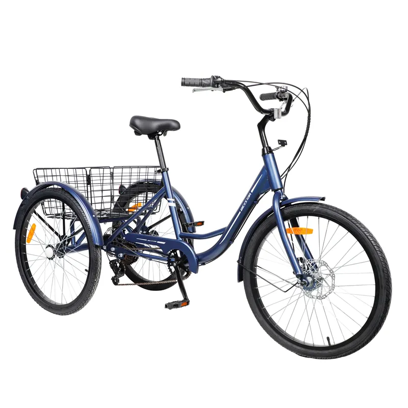 Vélo couché à trois roues tricycle adulte trike à trois roues vélo essieu arrière pour adultes 300cc
