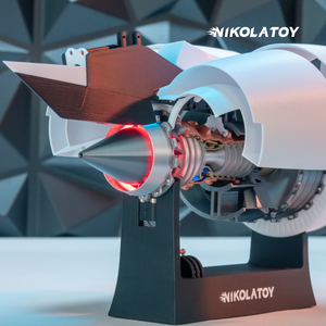 Nikolatoy thiết kế hiện đại 35cm nhựa máy bay turbofan mô hình động cơ nhỏ cuộn-<span class=keywords><strong>royce</strong></span> TR 900 cho kỷ niệm - Product Image 2