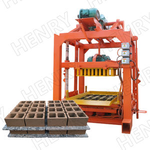 <span class=keywords><strong>QTJ4</strong></span>-<span class=keywords><strong>40</strong></span> Lage Investering Sterke Trillingskracht Holle Blokken 8Inch Betonblokmachine In Zimbabwe - Product Image 1