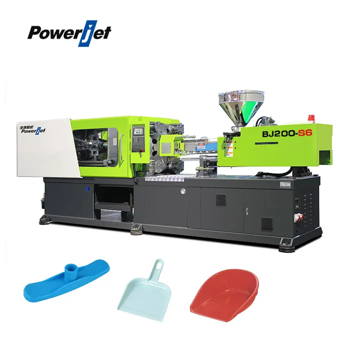 Powerjet Nhựa Đầu Lau Quét Dọn Chổi Bàn Chải Ép Phun Máy Làm