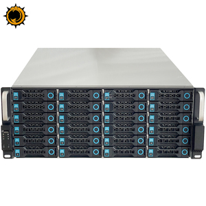 ZhenLoong LF24 4u 24 Bay Rackmount Server case Hot Swap HDD Bays <strong>SAS</strong> SATA 19&quot;Inch Rack Storage <strong>Chassis</strong> with Backplane 12G/8*U.2 - Product Image 6