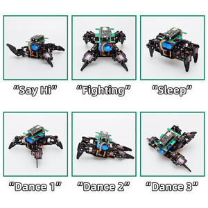 Tscin buny WiFi Control Quadruped Spider Vierbeiniges Roboter-Kit Tanz roboter für Arduino Programmable