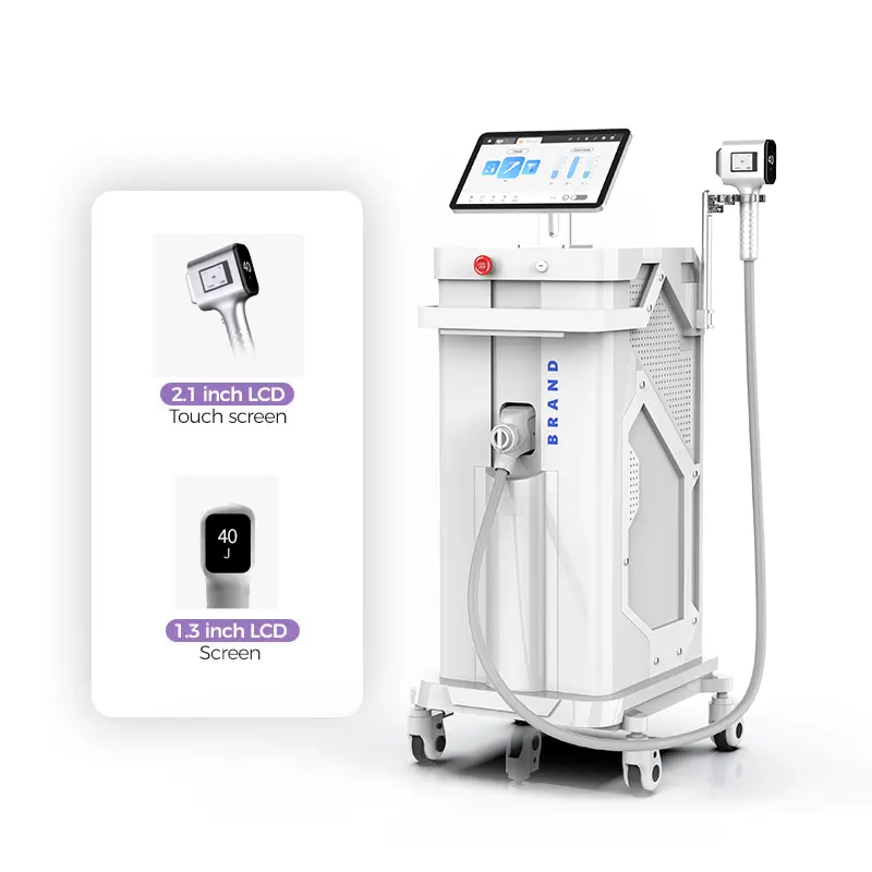 Mejor sistema de refrigeración de fábrica, diodo láser 755 808 1064 3 longitudes de onda sin dolor, dispositivo de depilación para salón