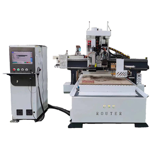 Suministro directo de fábrica Cambio automático de herramientas Enrutador CNC de 5 ejes Máquina de corte de metal Enrutador CNC de talla de madera 3D con certificado CE - Product Image 4
