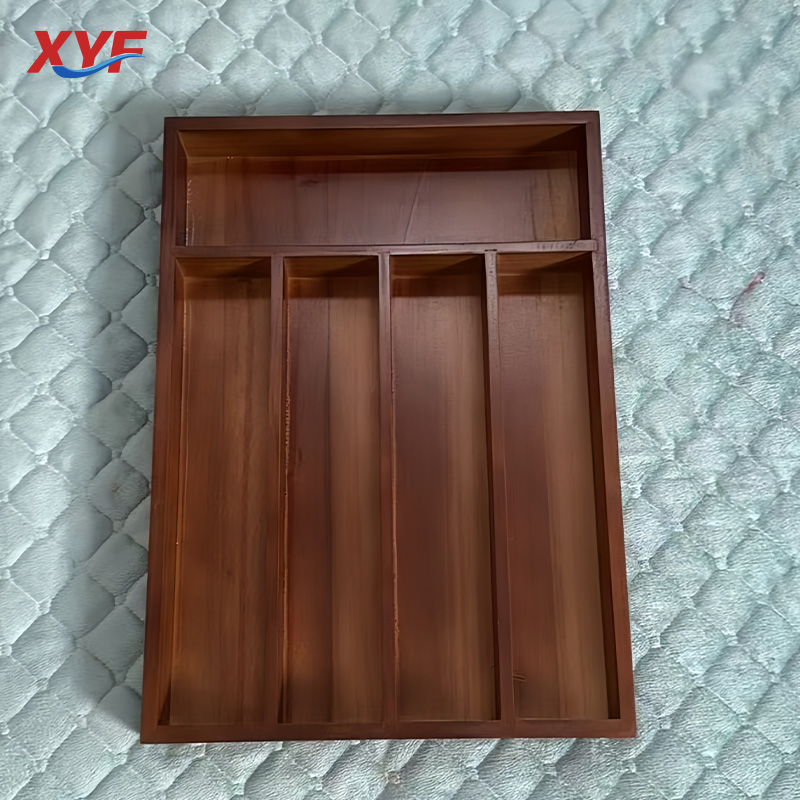 Walnut color trumpet 36*26*4cm