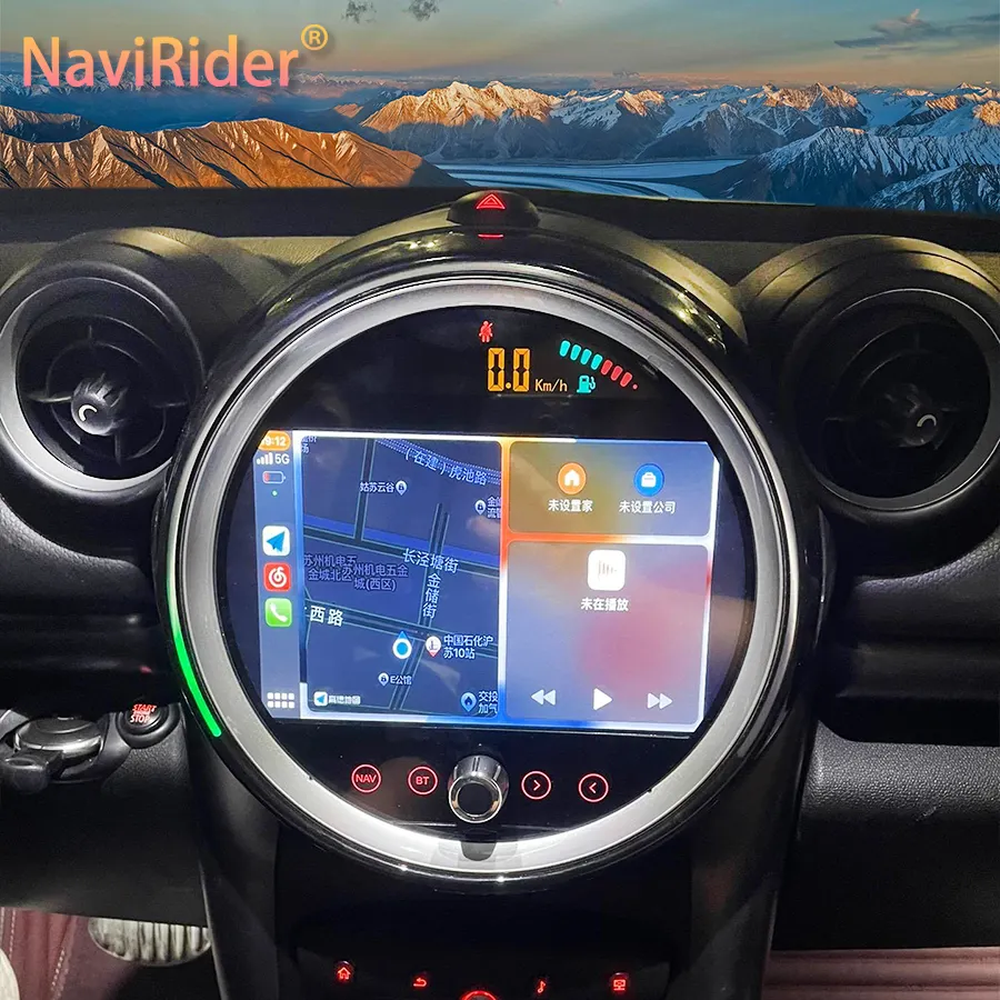 Автоэкран Android 12 для MINI countrman R60 R54 MINI COOPER GPS навигационное радио головное устройство Carplay DSP 4G Lte сеть