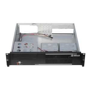 Tùy chỉnh thép kim loại tủ 2U 400mm độ sâu ngắn 5 Ổ đĩa cứng Rack mount trường hợp máy chủ ATX tường lửa trường hợp máy tính bao vây - Product Image 5
