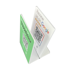 Custom Programmable <strong>QR</strong> <strong>Code</strong> Business RFID Card NFC Google Review Sticker - Product Image 5
