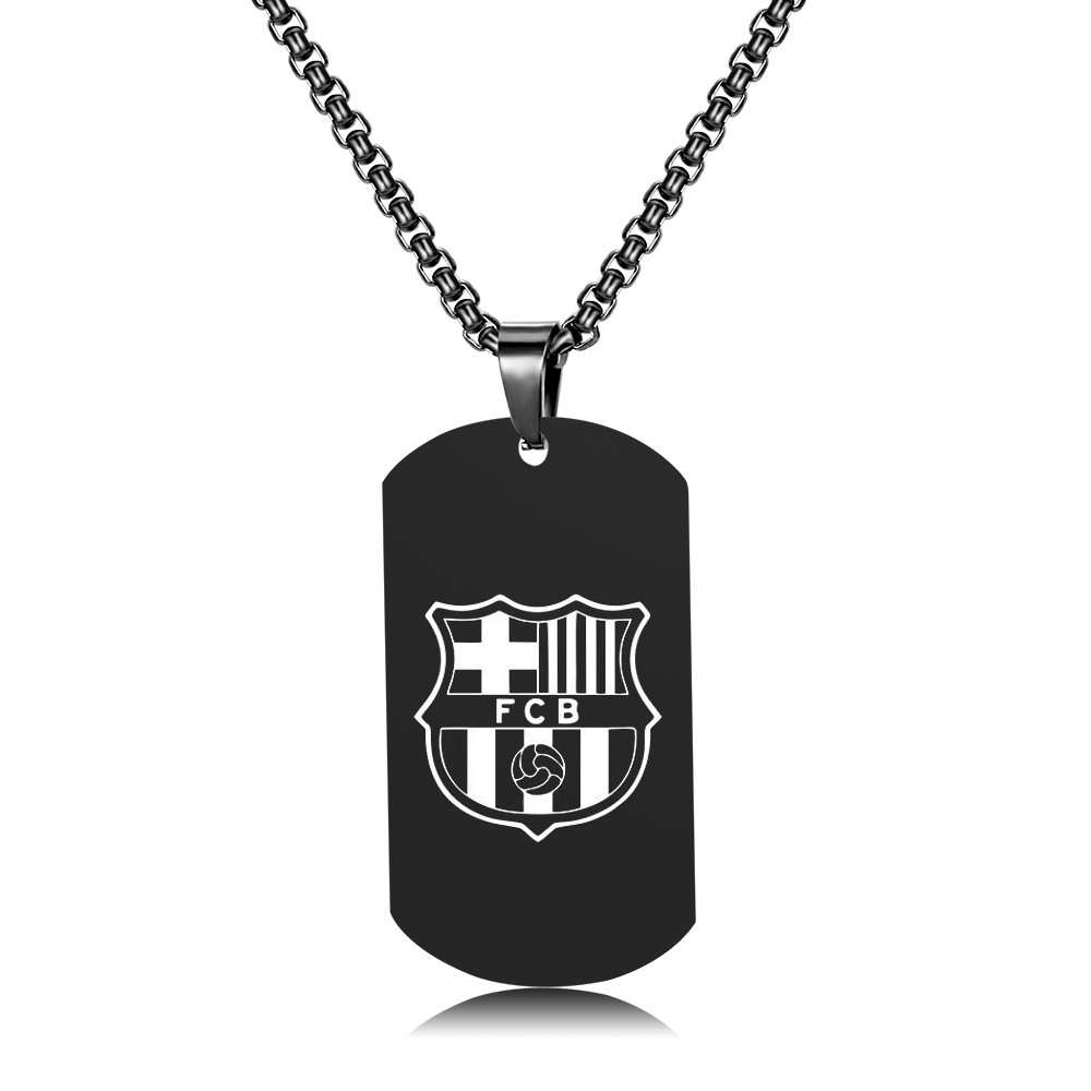 Collier noir Barca