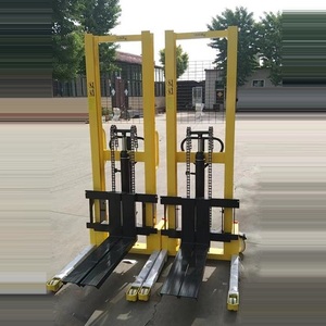 新型手动堆垛机叉车手动2000千克/3000千克/1000千克定制仓库物料搬运堆垛机 - Product Image 4