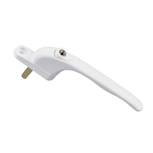 AJF 40mm White Inline Locking <strong>Window</strong> <strong>Handle</strong> Modern Aluminium Steel Espag <strong>Handle</strong> Key Unlock for Universal <strong>Window</strong> 3D Model Design - Product Image 3