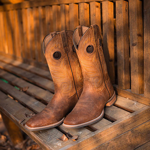 מגפי בוקרים טרנדיים מודל המערבי גומי הבלעדית של גברים מגפי מידות גדולות נעלי חורף גברים - Product Image 6