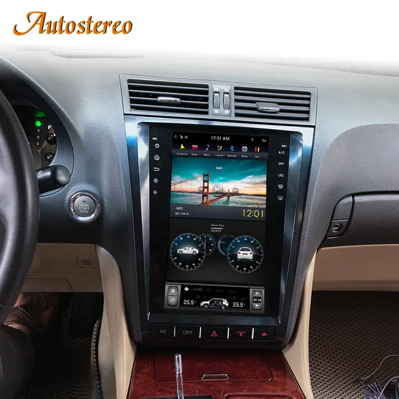 Автомобильный радиоплеер для Lexus GS300 GS350 GS450h Android 9,0, автомобильный GPS-навигатор, экран в стиле Tesla, автомобильный DVD-плеер, радио, стерео