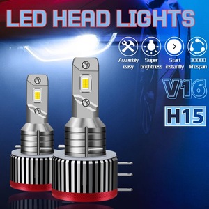 CANbus H15ไฟ10000lm LED หลอดไฟสูงต่ำมาตรฐานขนาด1:1ไฟหน้า LED H15สำหรับรถยนต์รถยนต์12V สำหรับ VW goft - Product Image 4