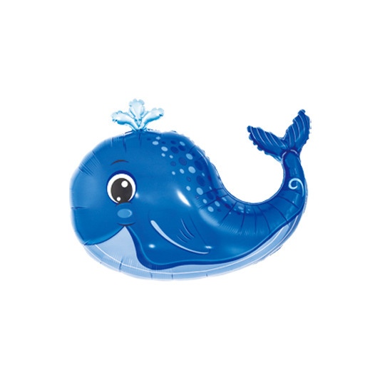 13 Mini Blue Whale 36*37 cm