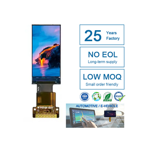 Display TFT 0.96 "pollici di piccole dimensioni IPS 80x160 ST7735S MCU SPI LVDS MIPI interfaccia Mini modulo LCD pannello Touch personalizzato CTP RTP - Product Image 1